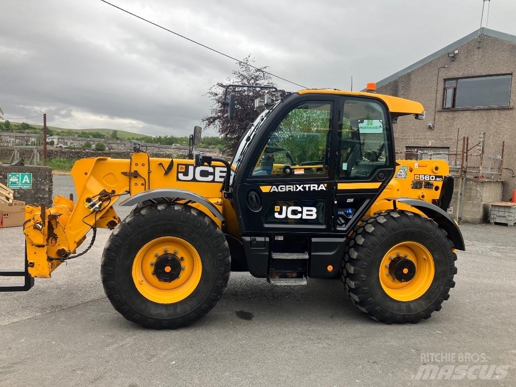 JCB 560-80 Agri Xtra Teleszkópos mezőgazdasági rakodók