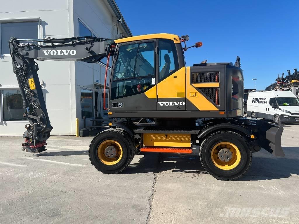 Volvo EWR 150 E Gumikerekes kotrók