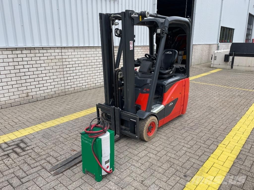Linde E 16 H-02 Elektromos targoncák