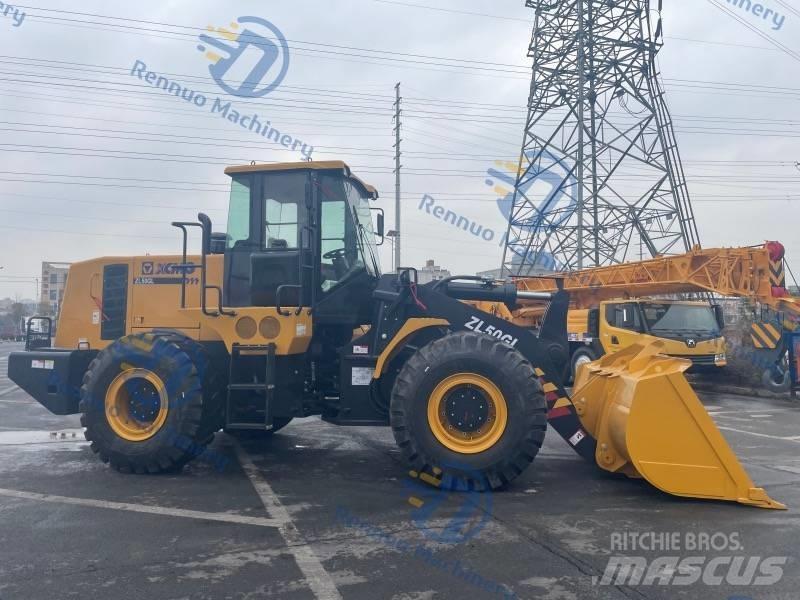 XCMG ZL 50 GL Gumikerekes homlokrakodók
