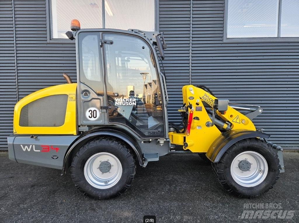 Wacker Neuson WL 34 Gumikerekes homlokrakodók