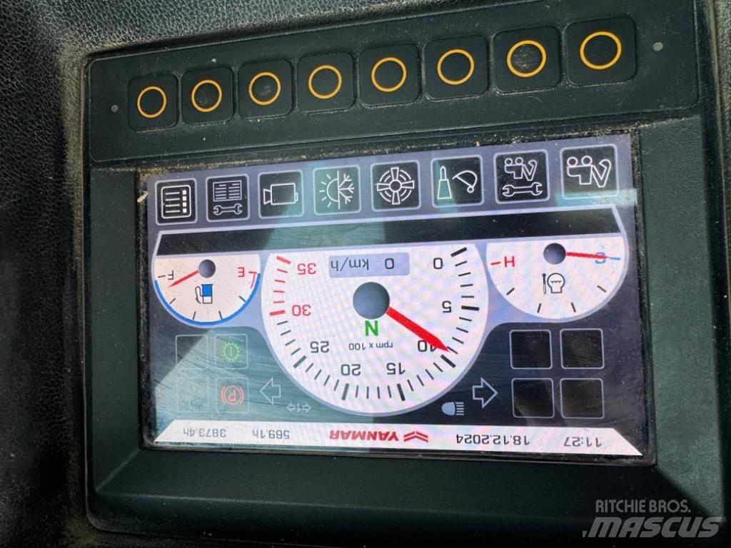 Yanmar B95W (40667) Gumikerekes kotrók