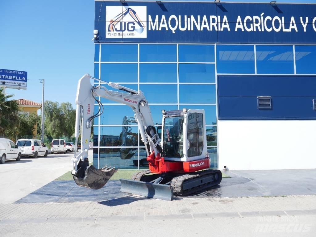 Takeuchi TB 153 FR Mini kotrók < 7t