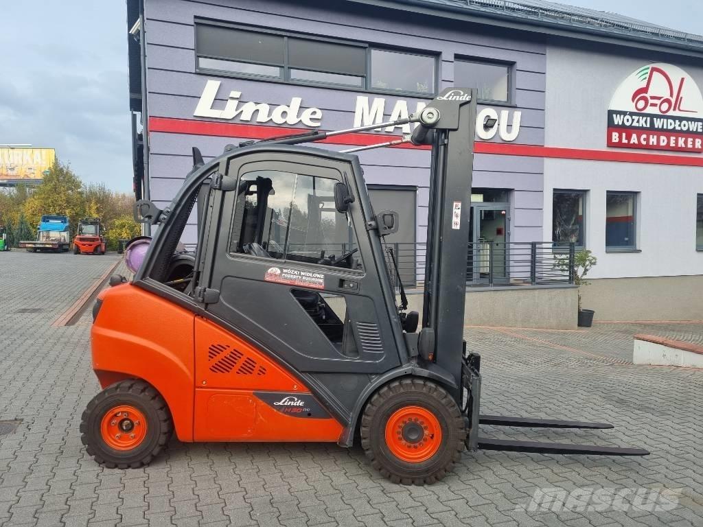Linde H30T-02 Gázüzemű targoncák