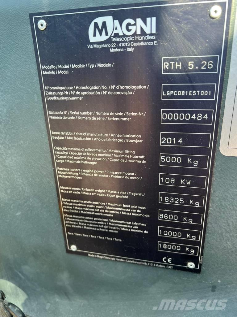 Magni RTH 5.26 Teleszkópos rakodók