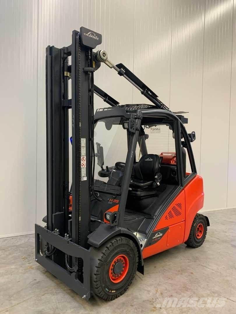 Linde H35T Gázüzemű targoncák