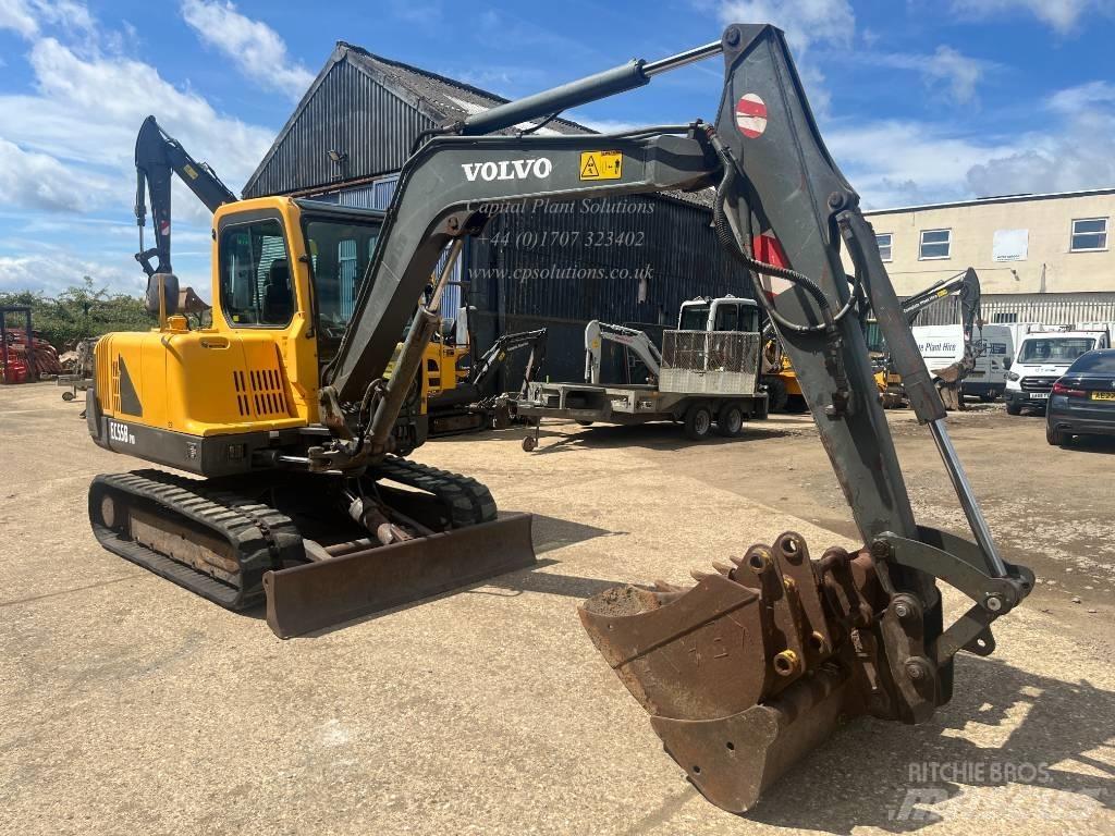 Volvo EC 55 B Pro Mini kotrók < 7t
