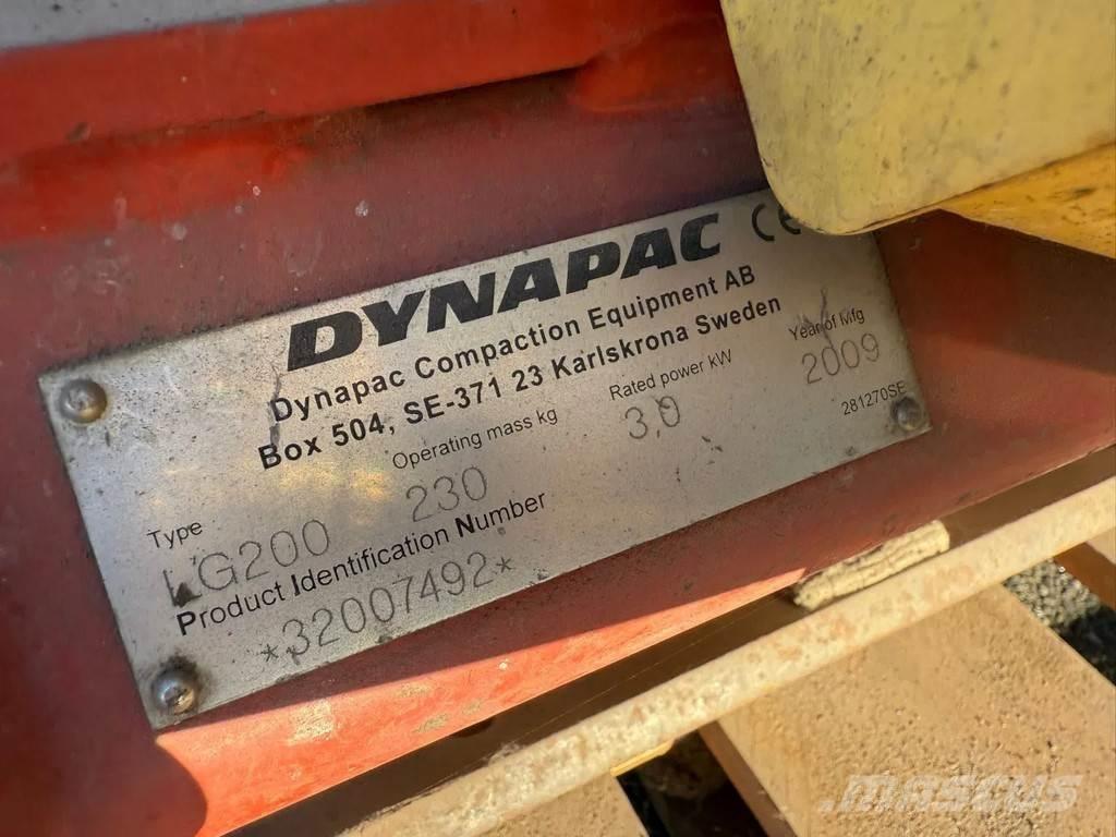 Dynapac LG200 Vibrátorok