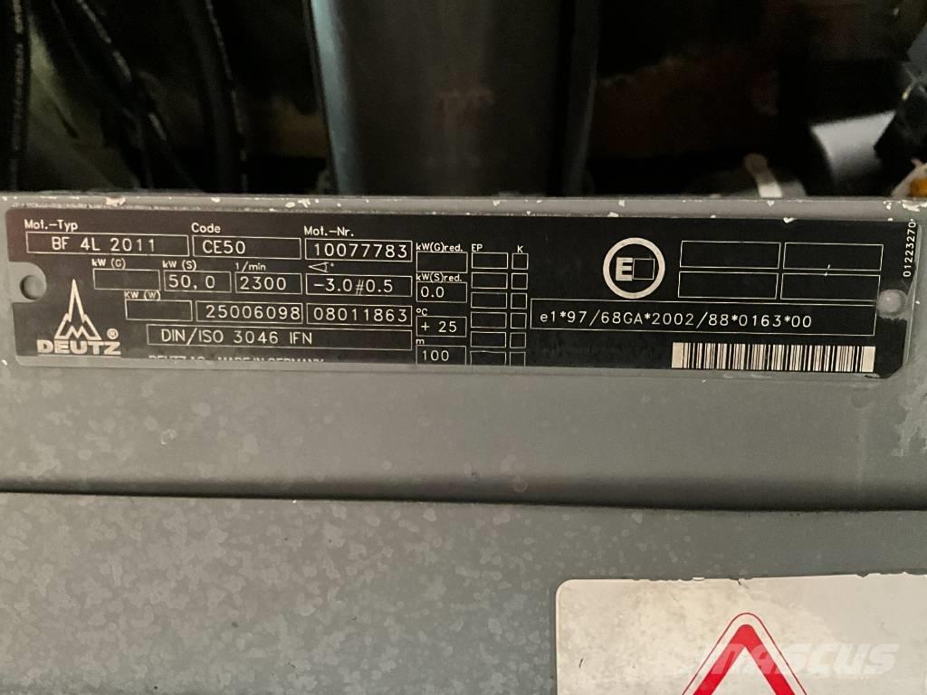 Atlas 75 S Gumikerekes homlokrakodók