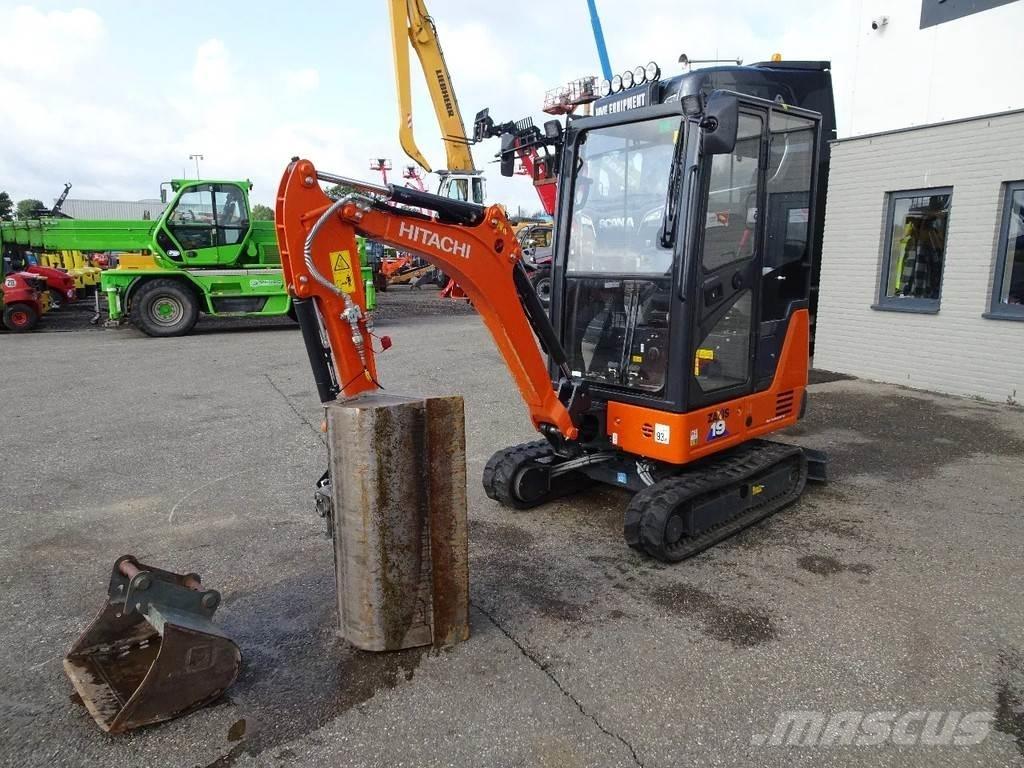 Hitachi ZX19-6 Mini kotrók < 7t