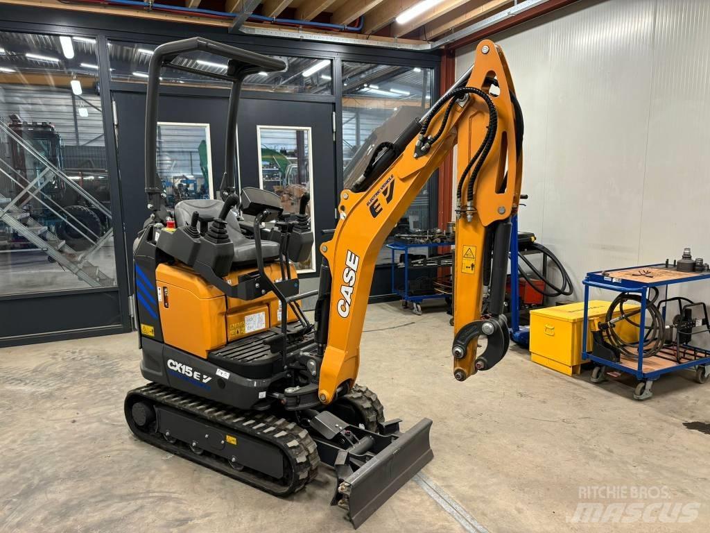 CASE CX 15 EV Mini kotrók < 7t