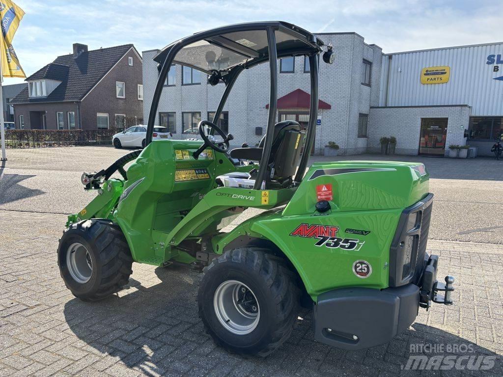 Avant 735i TDL Gumikerekes homlokrakodók