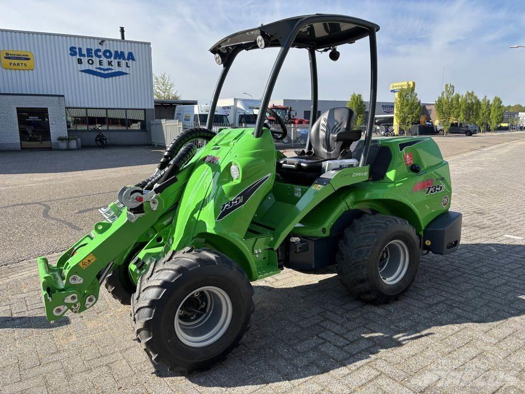 Avant 735i TDL Gumikerekes homlokrakodók