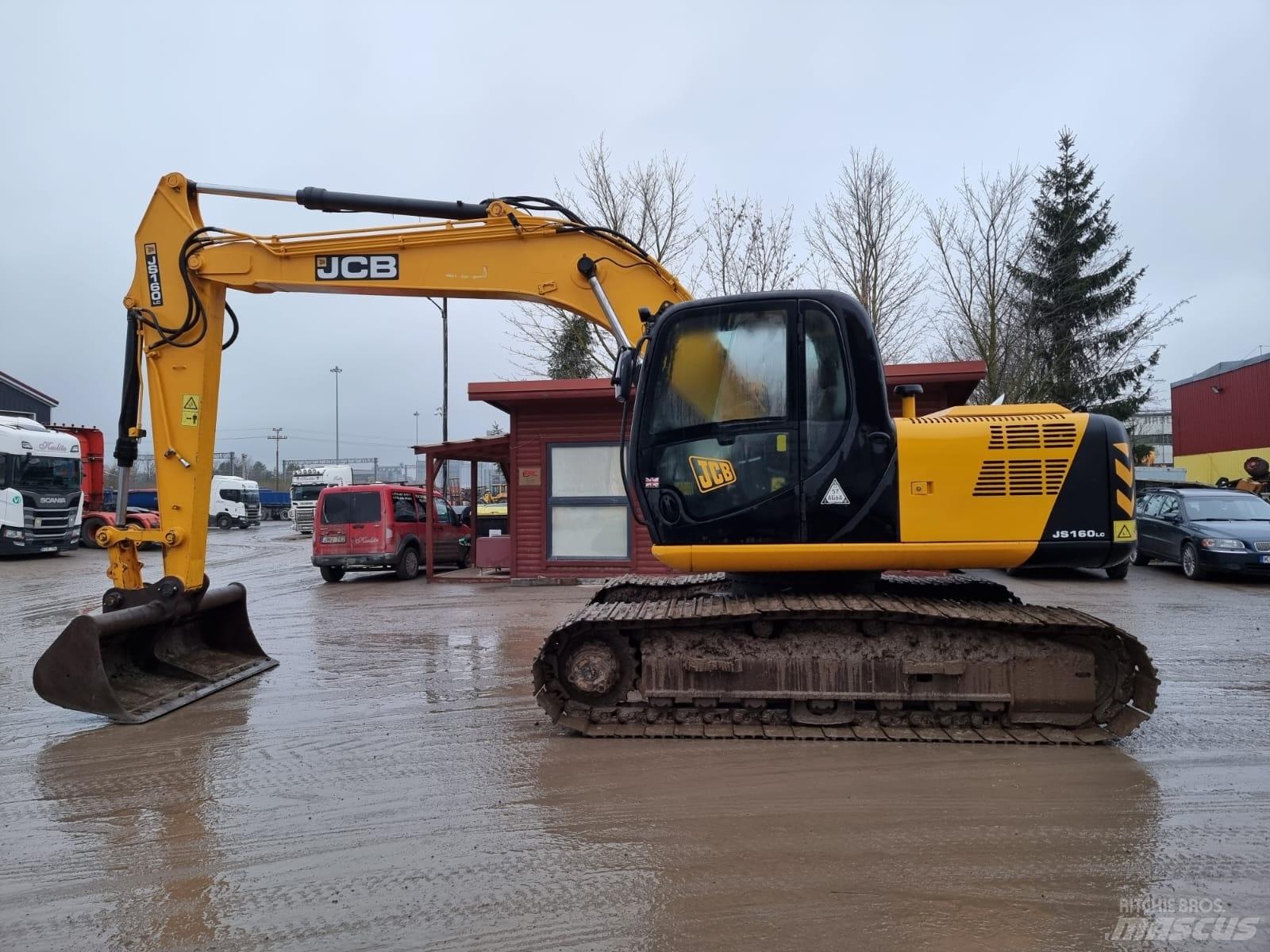 JCB JS 160 LC Lánctalpas kotrók