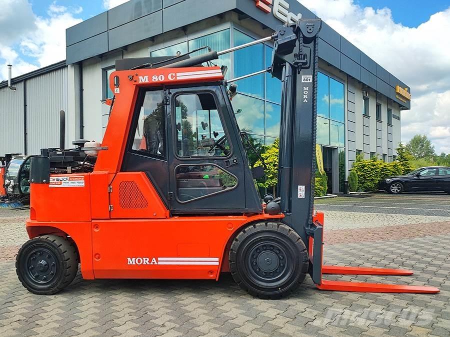 Mora M80C Gázüzemű targoncák