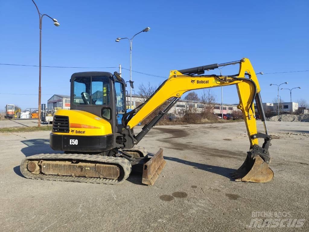 Bobcat E 50 Mini kotrók < 7t
