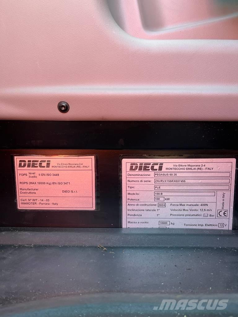 Dieci Pegaus 50.25 Teleszkópos rakodók