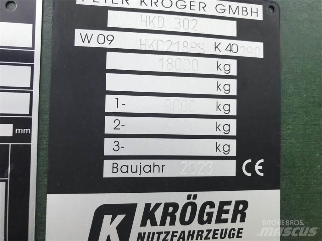 Kröger HKD 302 Billenő pótkocsik