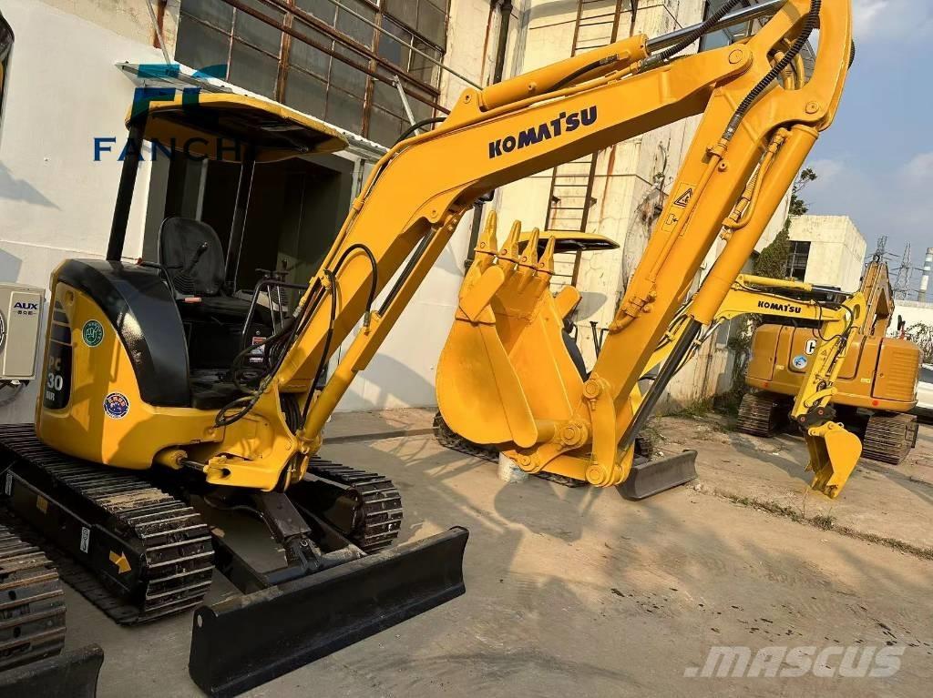 Komatsu PC 30 MR-1 Mini kotrók < 7t