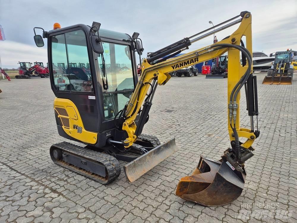 Yanmar SV 18 Mini kotrók < 7t