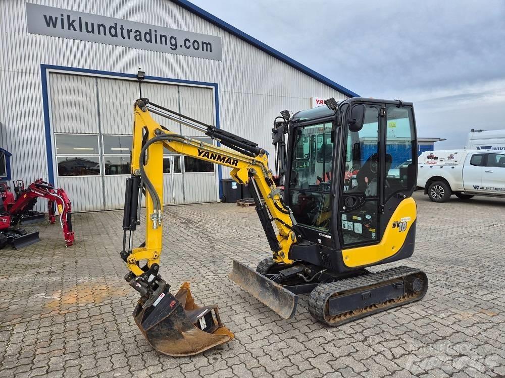 Yanmar SV 18 Mini kotrók < 7t