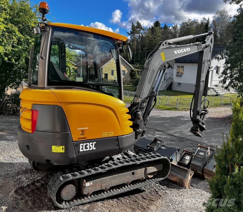 Volvo EC 35 C Mini kotrók < 7t