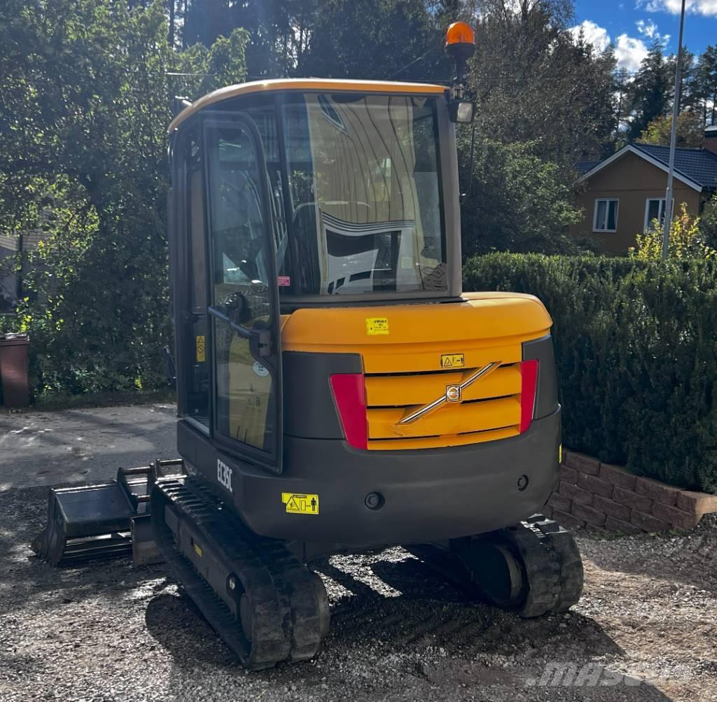 Volvo EC 35 C Mini kotrók < 7t