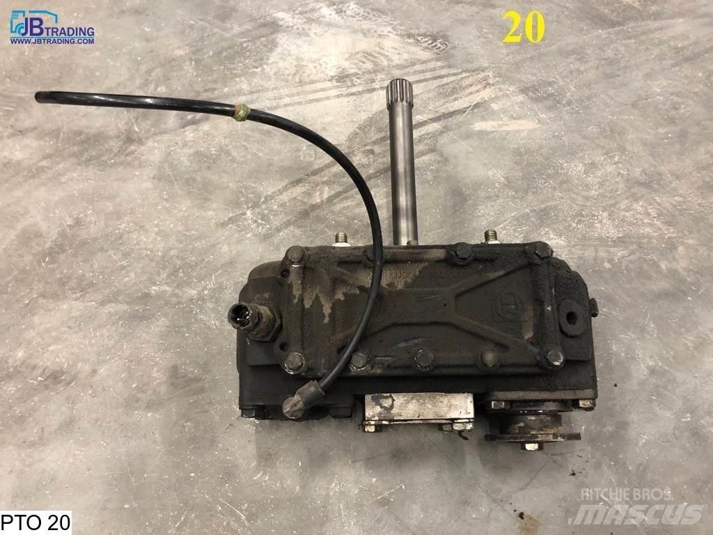 ZF PTO, 16S Tengelyek