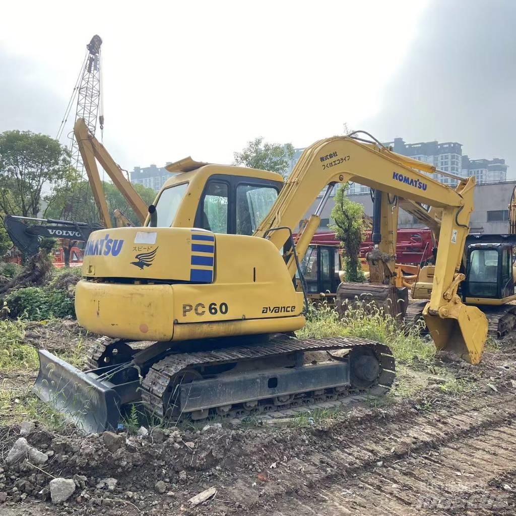 Komatsu PC 60-7 Mini kotrók < 7t