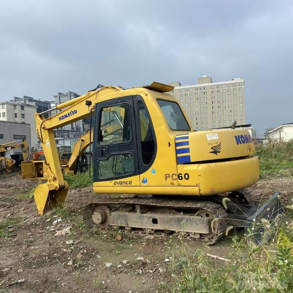 Komatsu PC 60-7 Mini kotrók < 7t