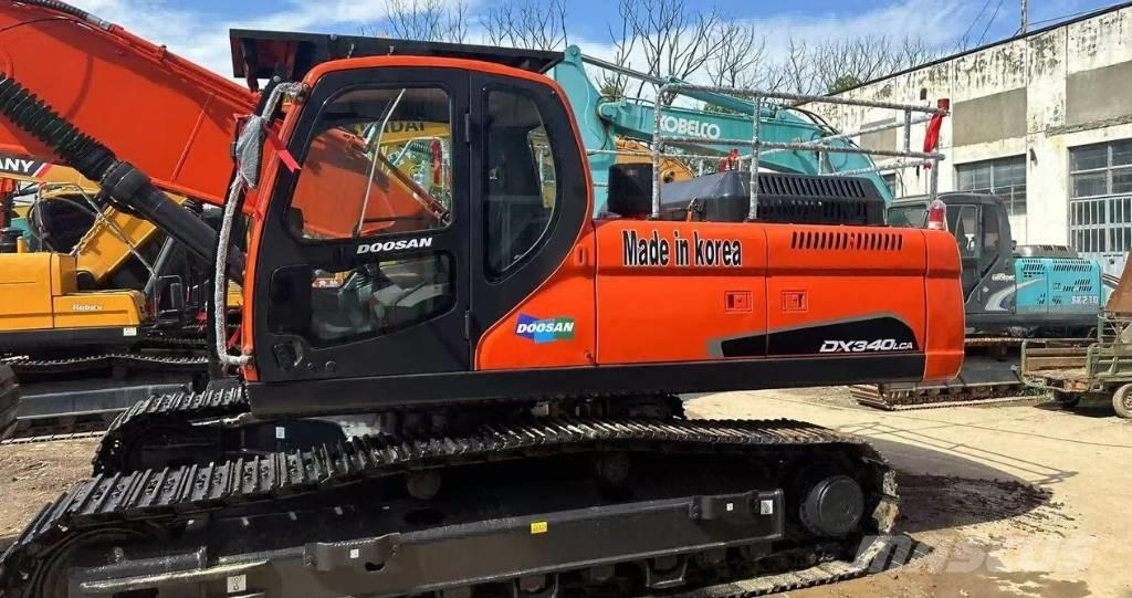 Doosan DX340 Lánctalpas kotrók