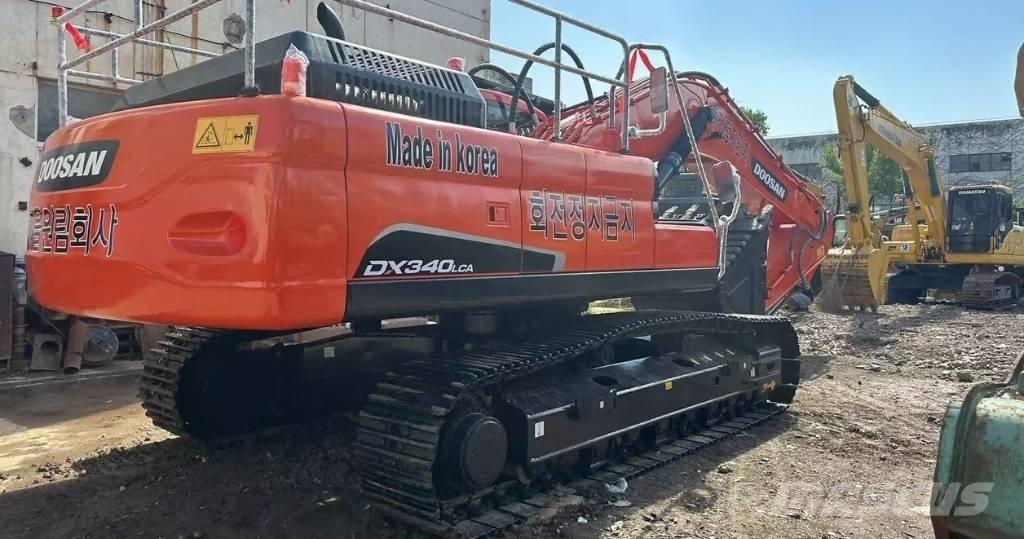 Doosan DX340 Lánctalpas kotrók