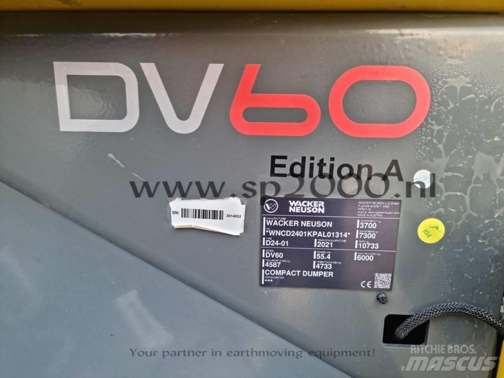 Wacker Neuson DV 60 Mezei dömperek