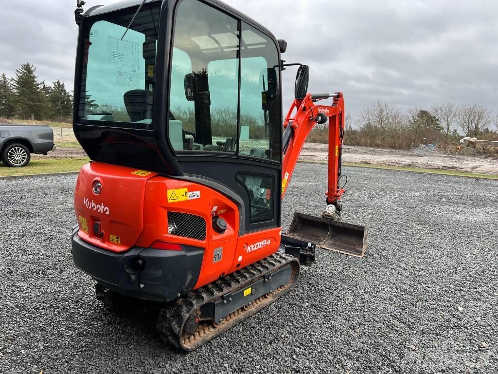 Kubota KX 019-4 Mini kotrók < 7t