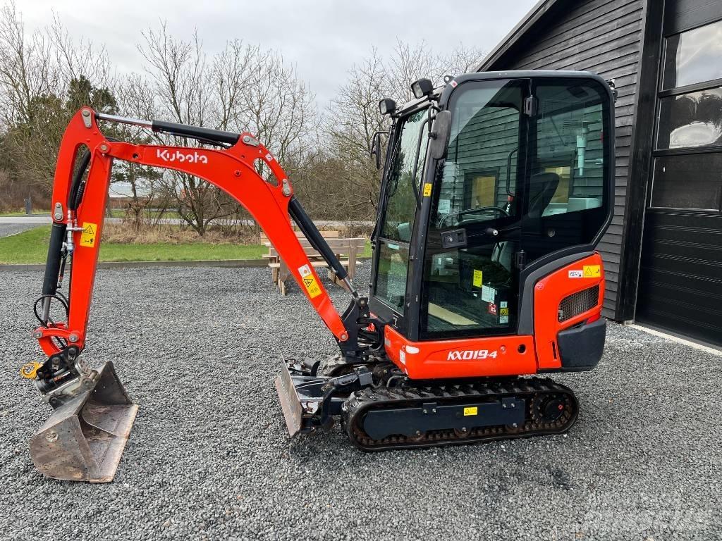 Kubota KX 019-4 Mini kotrók < 7t