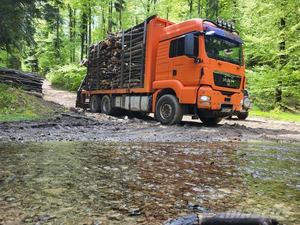 MAN TGS 26.480 Darus teherautók