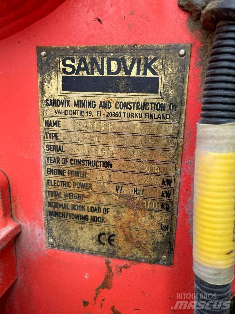 Sandvik LH 410 Bányászati Homlokrakodók