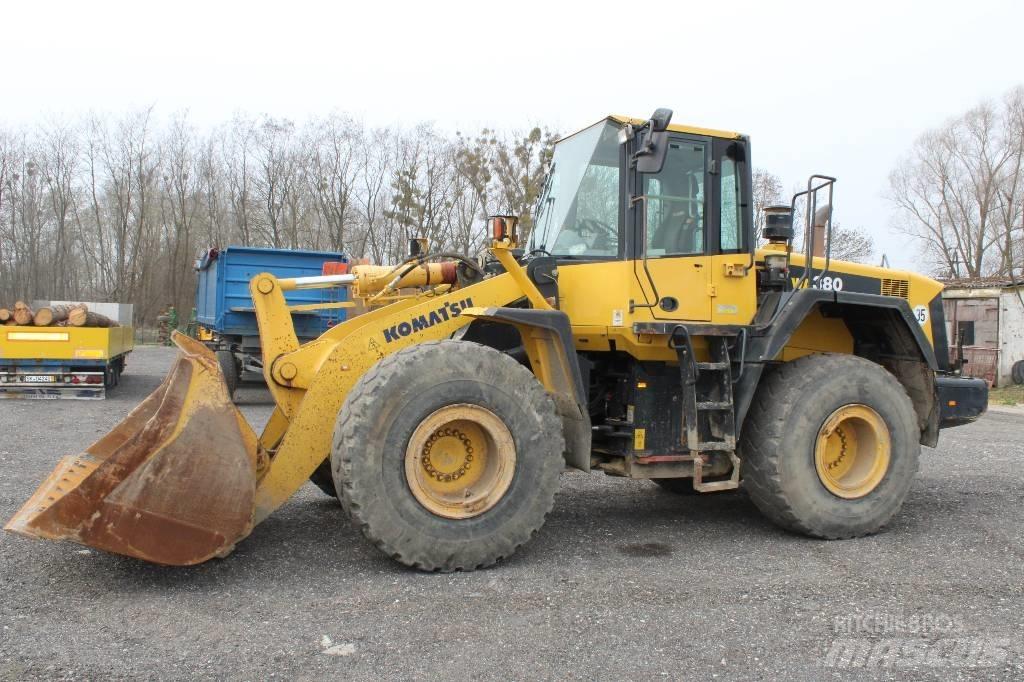 Komatsu WA 380-6 Gumikerekes homlokrakodók