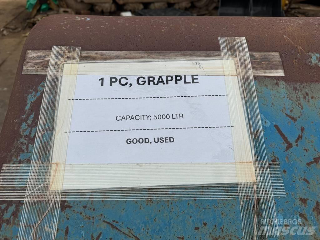  grapple 5000liter Markolók