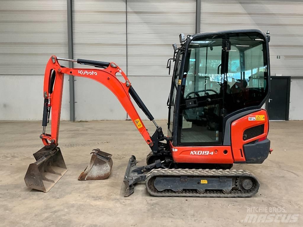 Kubota KX 019-4 Mini kotrók < 7t