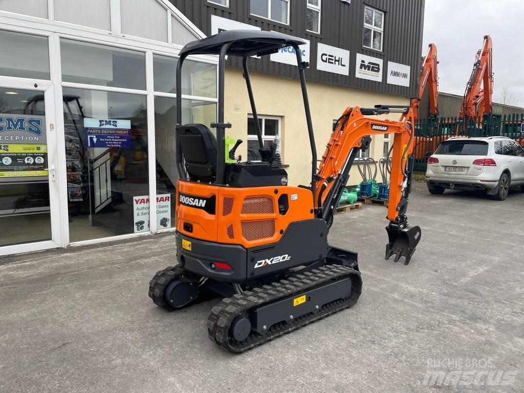 Develon DX 20 Z-7 Mini kotrók < 7t