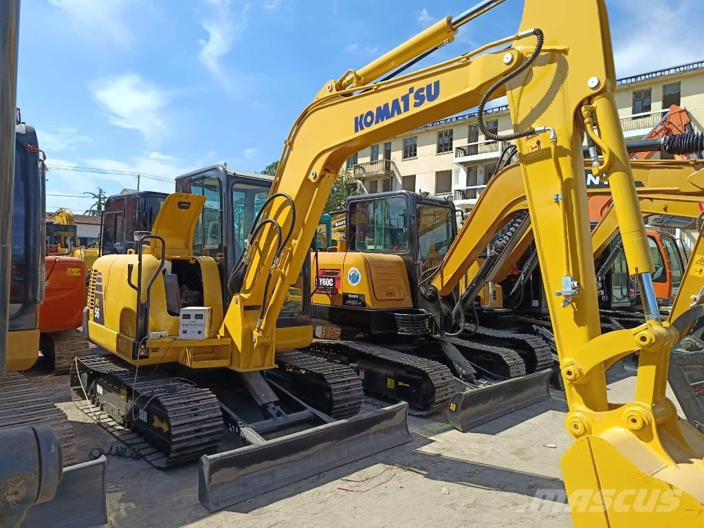 Komatsu PC 56-7 Mini kotrók < 7t