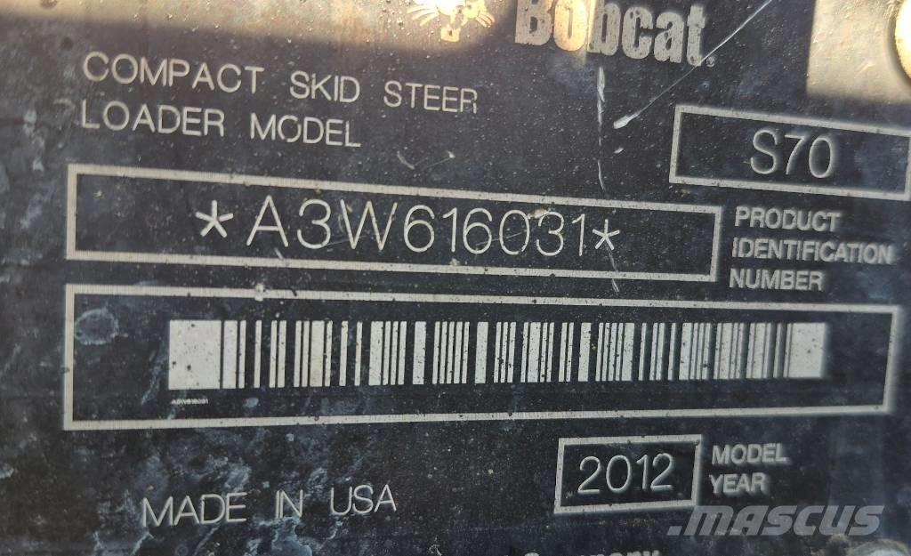 Bobcat S 70 Kompaktrakodók