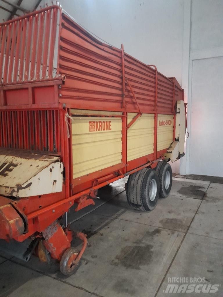 Krone Turbo 5000 Önrakodó pótkocsik