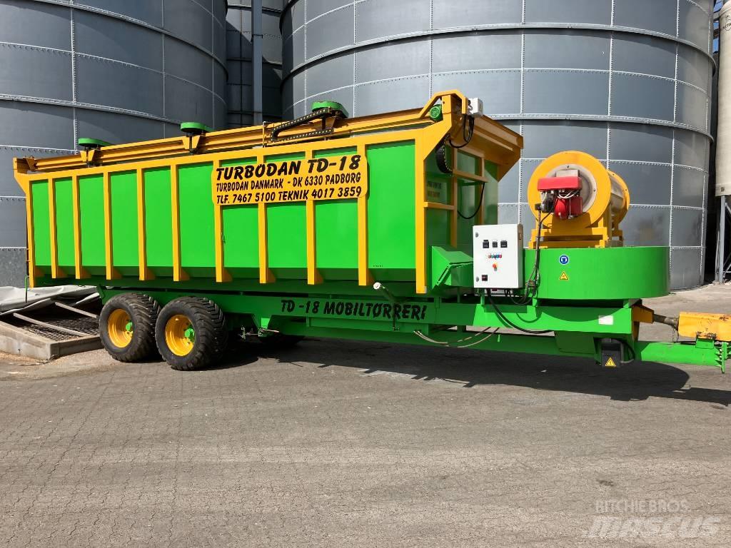 turbodan TD - 18 Gabona szárítók