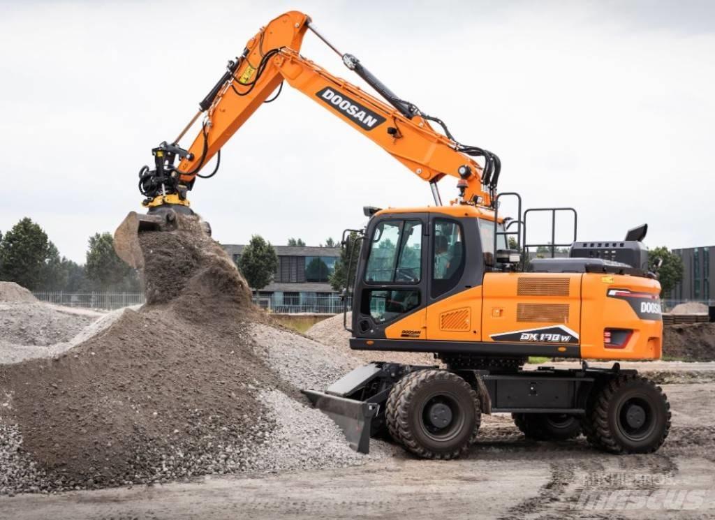 Develon DX170W-7 Gumikerekes kotrók