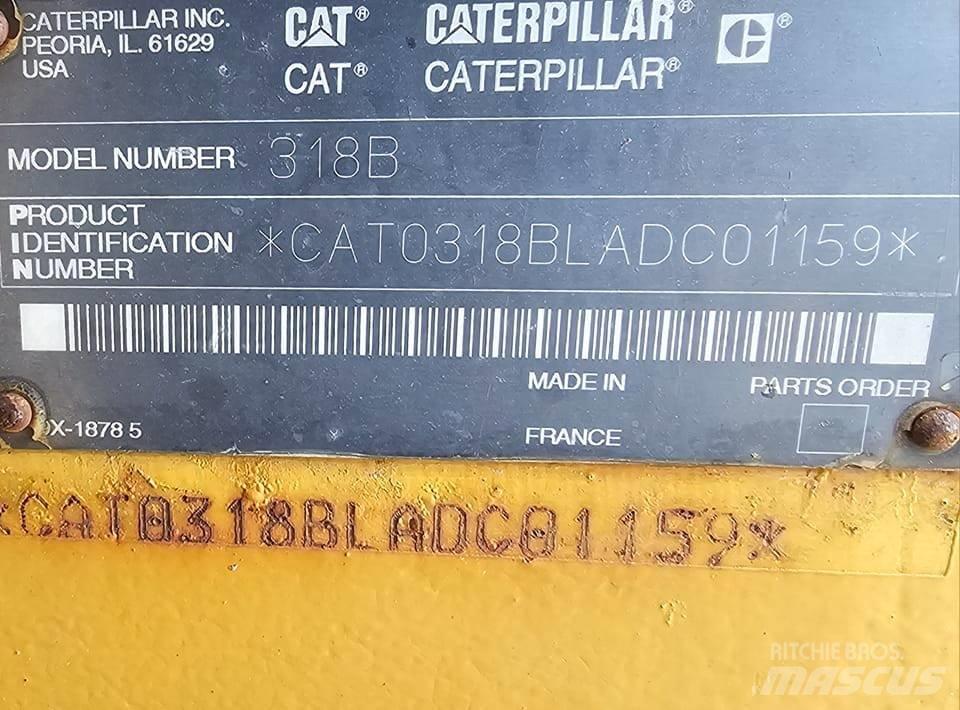 CAT 318 B L Lánctalpas kotrók