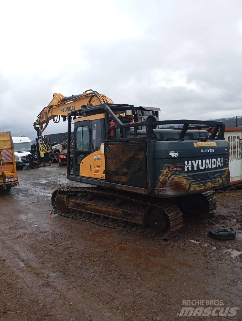 Hyundai 220 HXNLC Erdészeti Kotrók