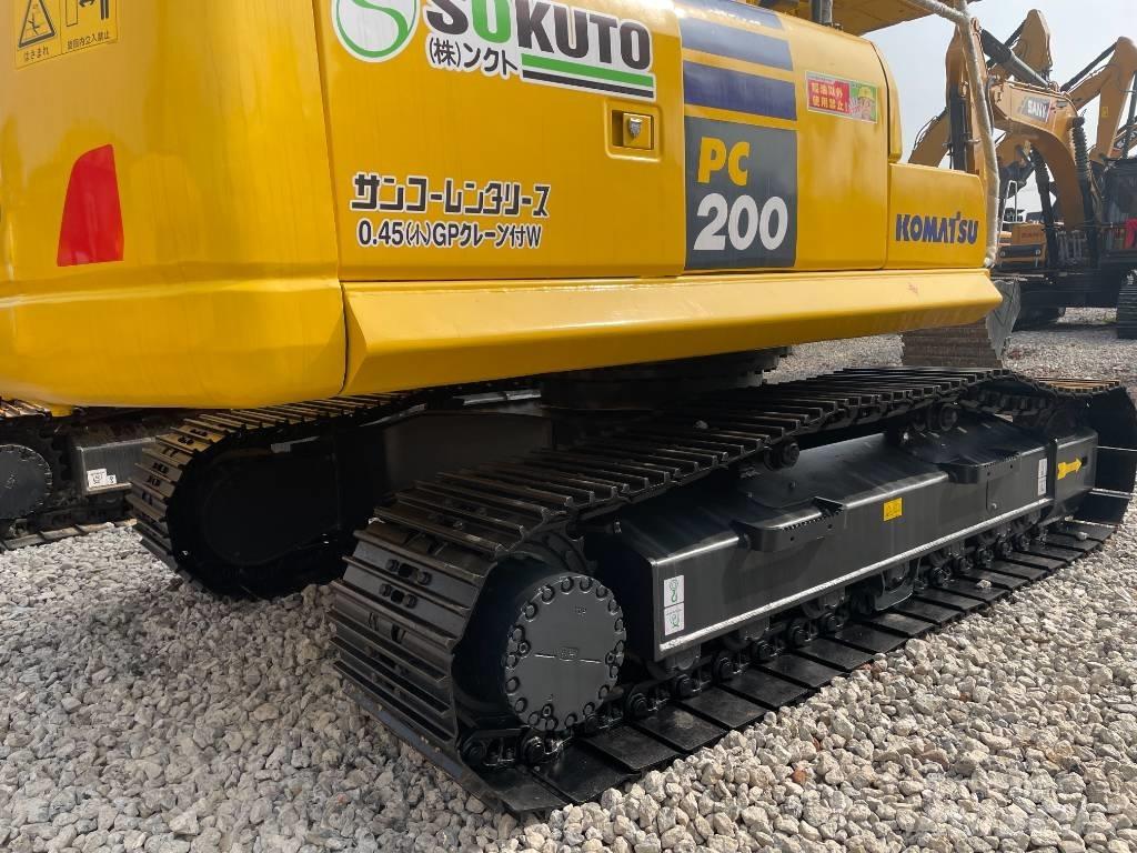 Komatsu PC 200 Lánctalpas kotrók