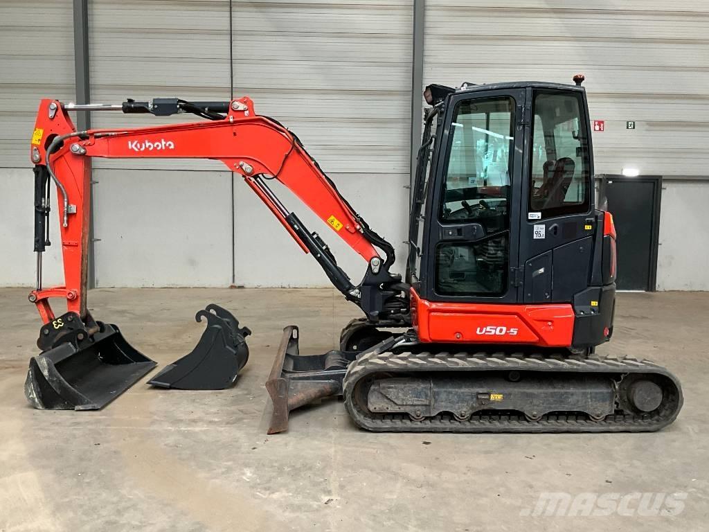 Kubota U 50-5 Mini kotrók < 7t